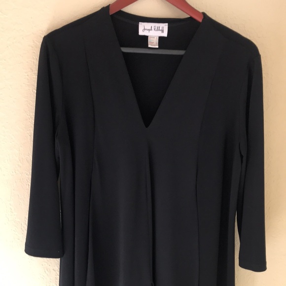 Black flowy Blouse size 12 - Picture 4 of 9